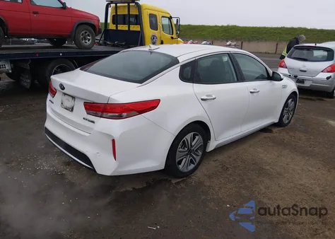 2017 Kia Optima Hybrid Ex из США, поврежденный, VIN KNAGU4LE2H5017914
